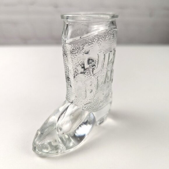 Vintage Jim Beam Cowboy Boot Shot Glass - Picture 9 of 10